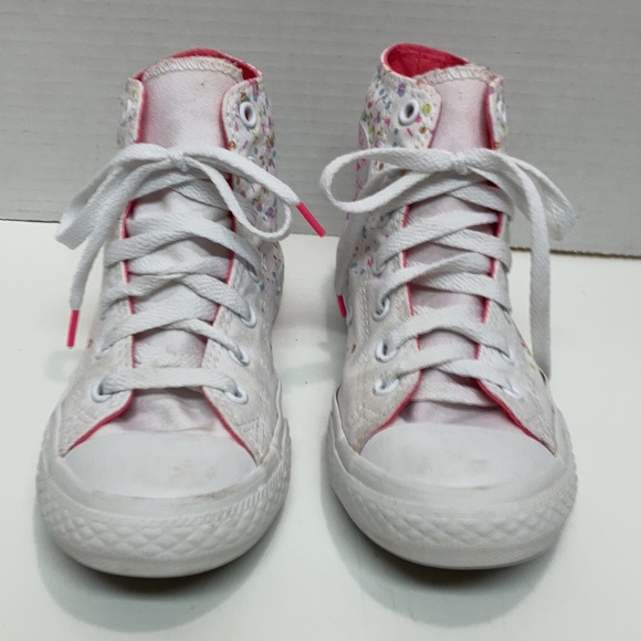 CONVERSE ALL STAR  HI Chuck Taylor KIDS - Picture 1 of 9